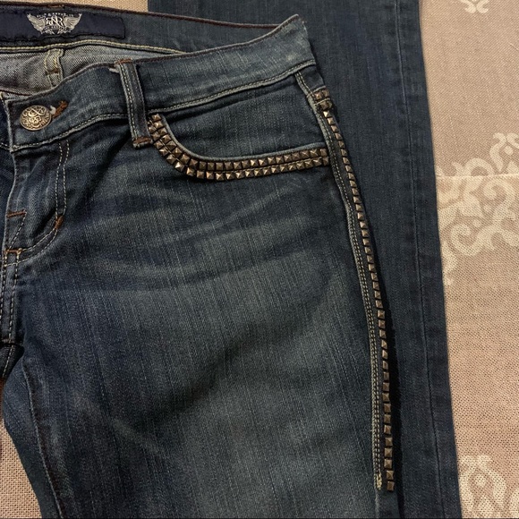 Rock & Republic Pyramid Studded Denim - Picture 4 of 13
